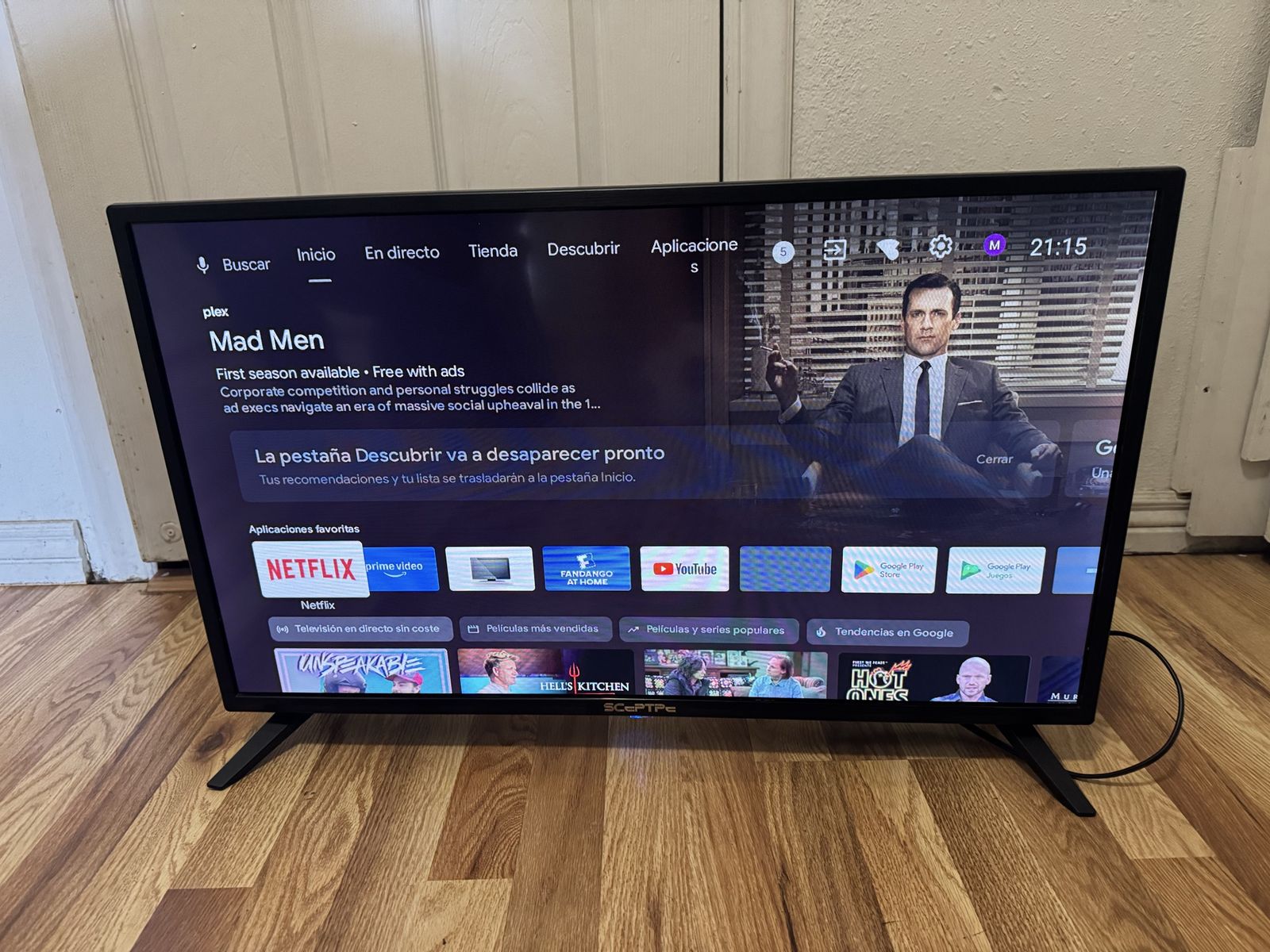 Sceptre Smart TV 32 Inch LED, I don't have the remote control.