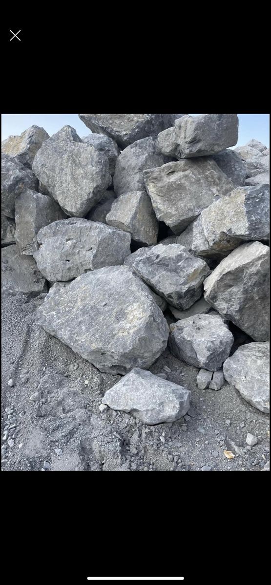 Boulders,fill dirt and more
