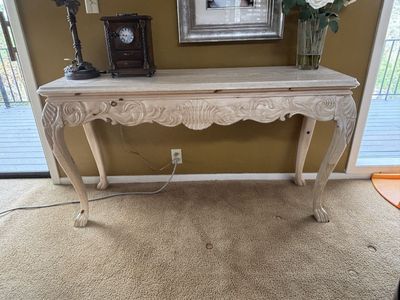 Marble End Table