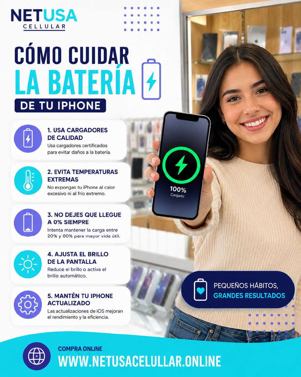 ¡Cuida la salud de tu telefono!