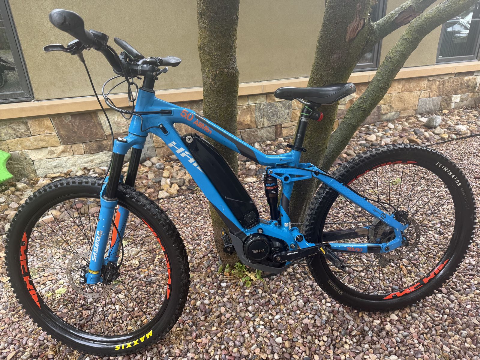 2021 Haibike All Mtn 5.0 E-MTB | Yamaha Motor | Full Suspension | Small Frame