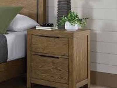 Baylor 2-Drawer Nightstand 1861892 #107095
