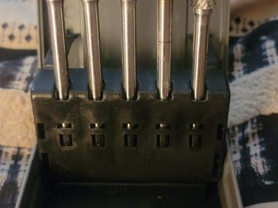 matco tools long carbide burr set