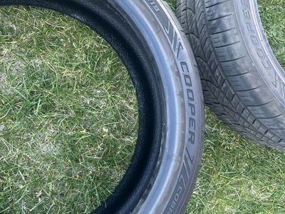 2 Cooper Cobra Instinct Tires 235/35ZR19 -Like New