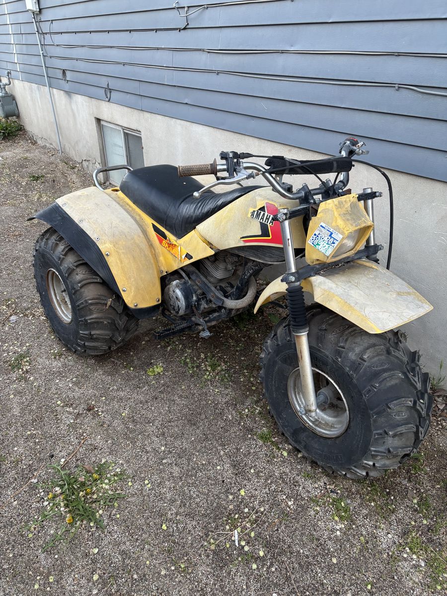Yamaha 200e and trailer