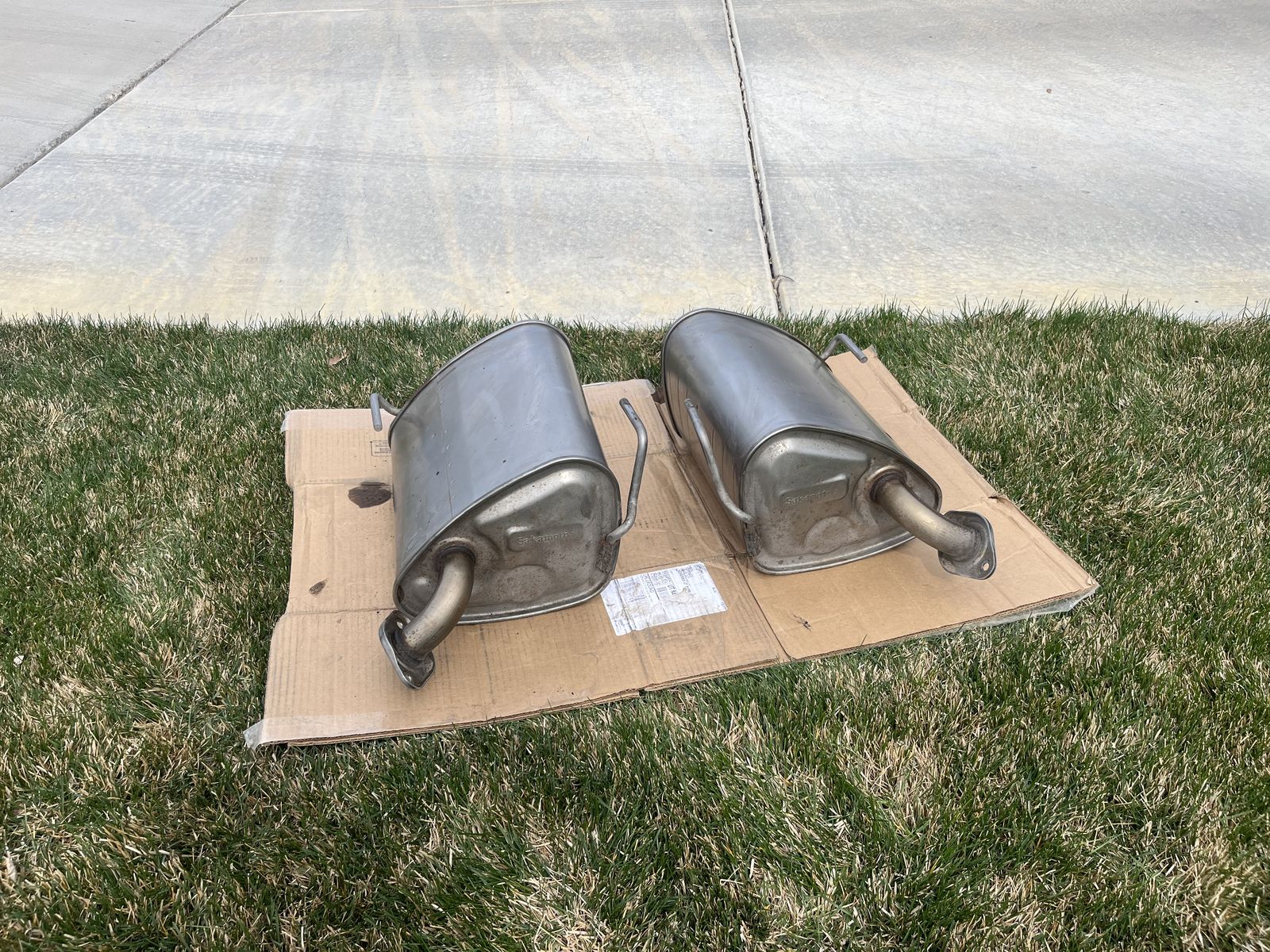 2017 Subaru WRX Muffler Set - Great Condition