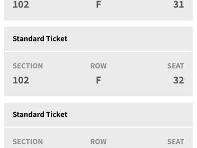 Sarah McLachlan tix (center row F) + best parking