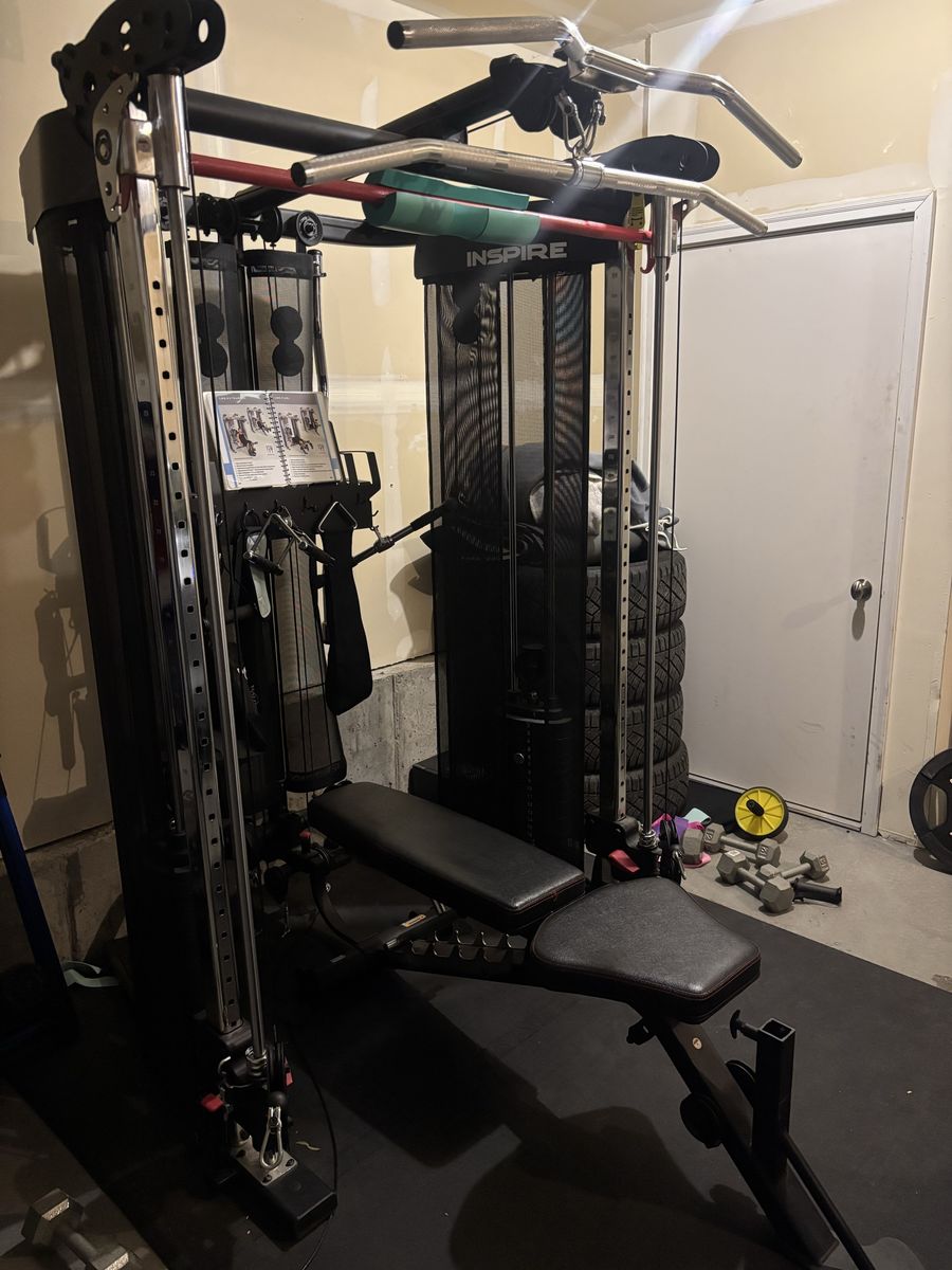 Ft2 cable weight machine home gym