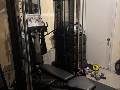 Ft2 cable weight machine home gym
