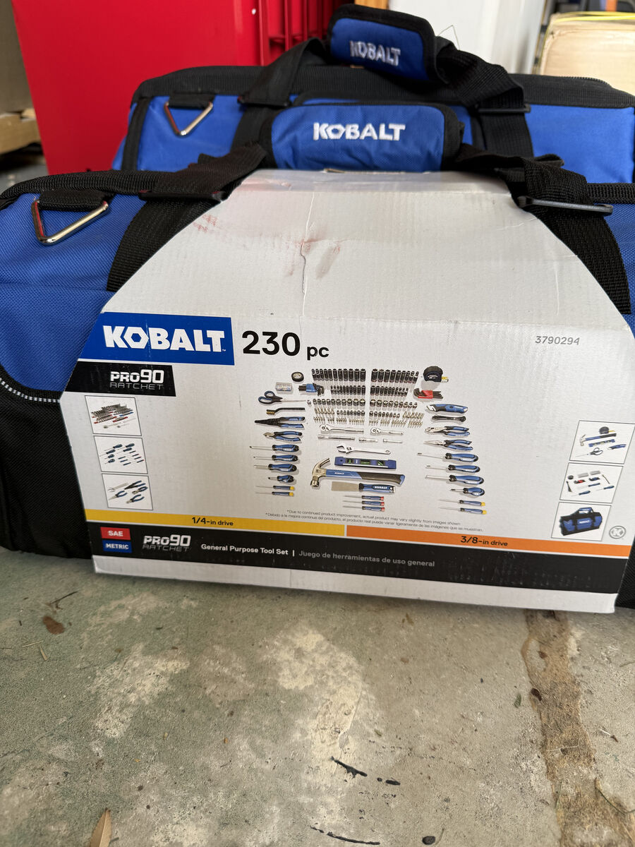 Kobalt 230pc general purpose tool kit