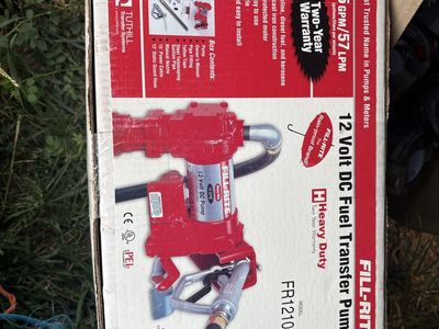 Fill-rite transfer pump