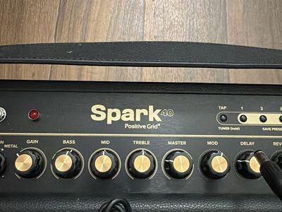 Positive Grid Spark 40 Guitar Amplifier with Smart Jam & Tone Engine