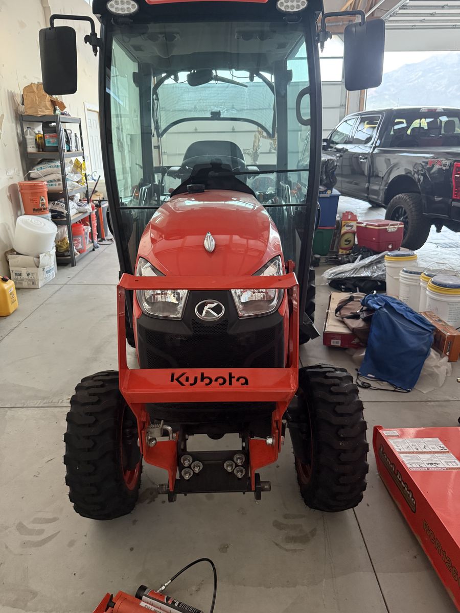 Kubota LX2610 Tractor w/ 4 accessories: $47,500