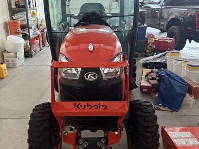 Kubota LX2610 Tractor w/ 4 accessories: $47,500