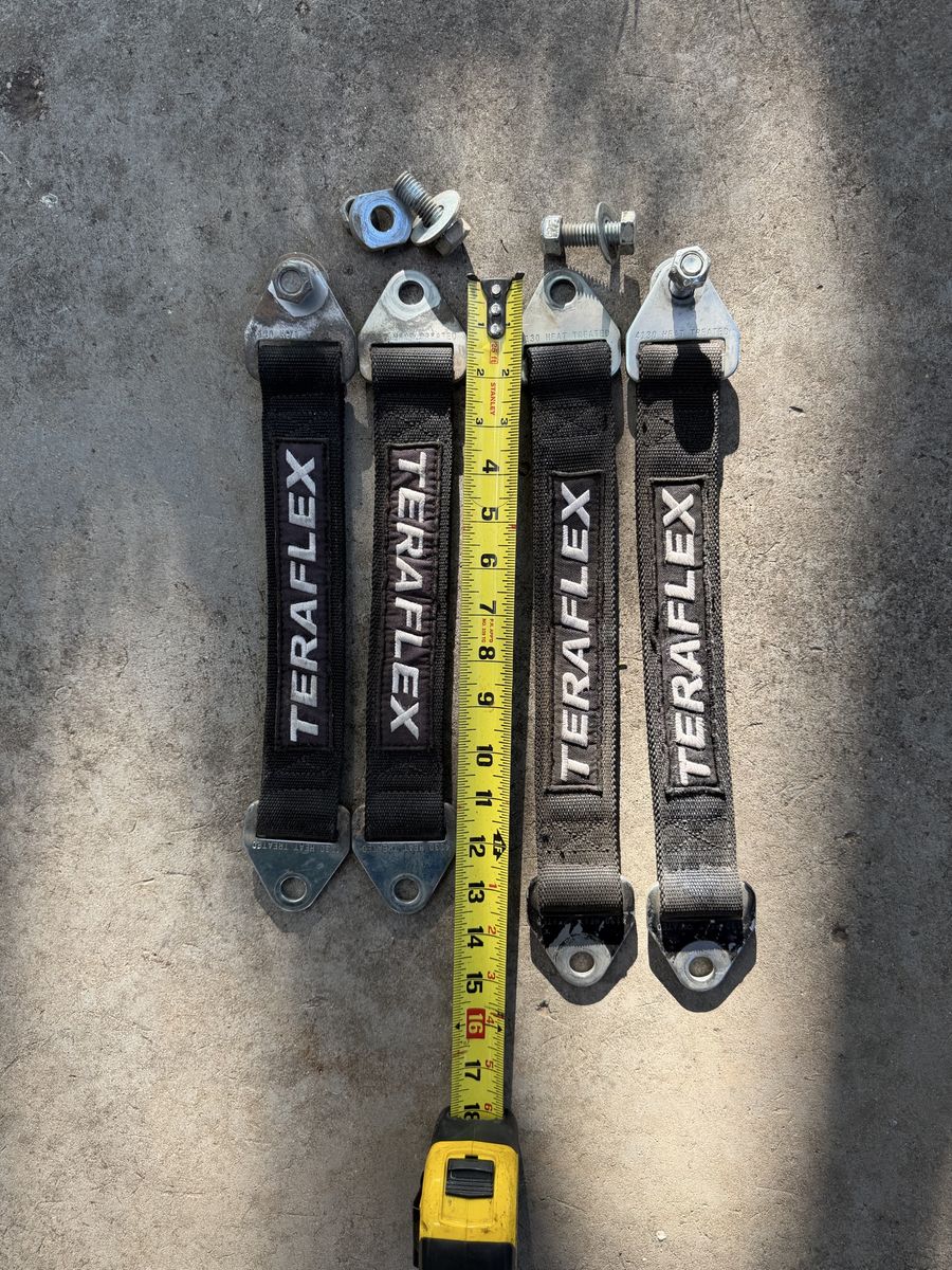 TeraFlex Limiting Straps - Set of 4 with Hardware