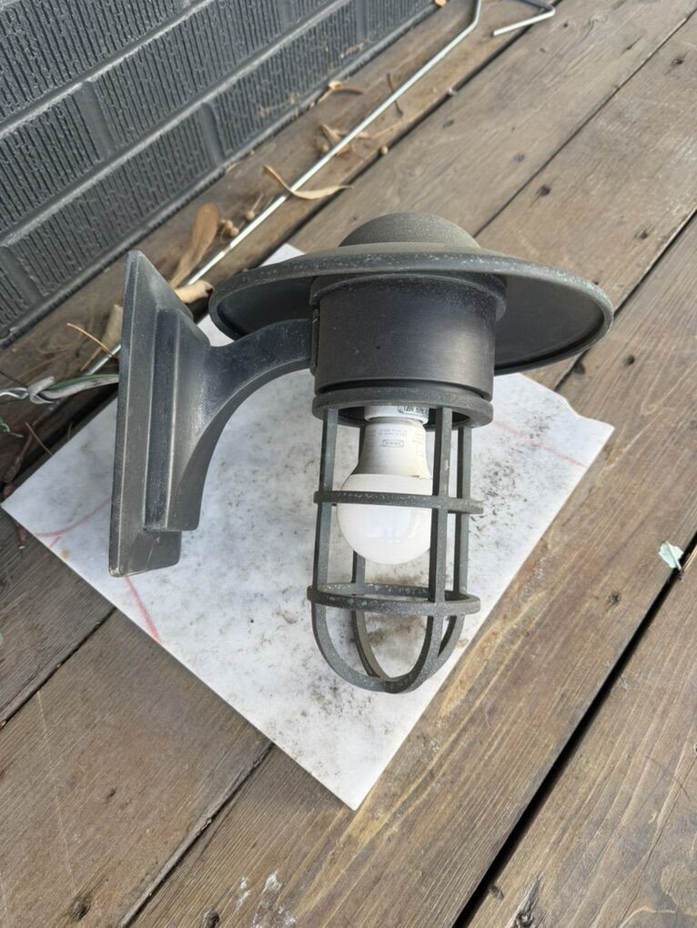 Free: Exterior Light Sconce