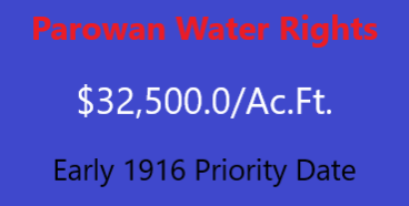 Parowan Valley Water Rights
