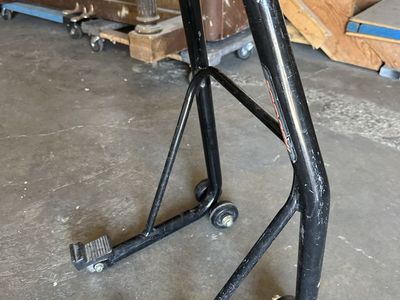 Trackside Front Paddock Motorcycle Stand
