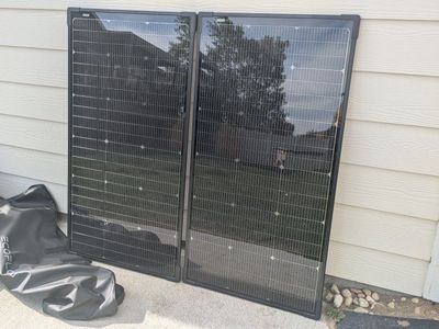 Ecoflow 250w Bifacial Solar Panel Kit