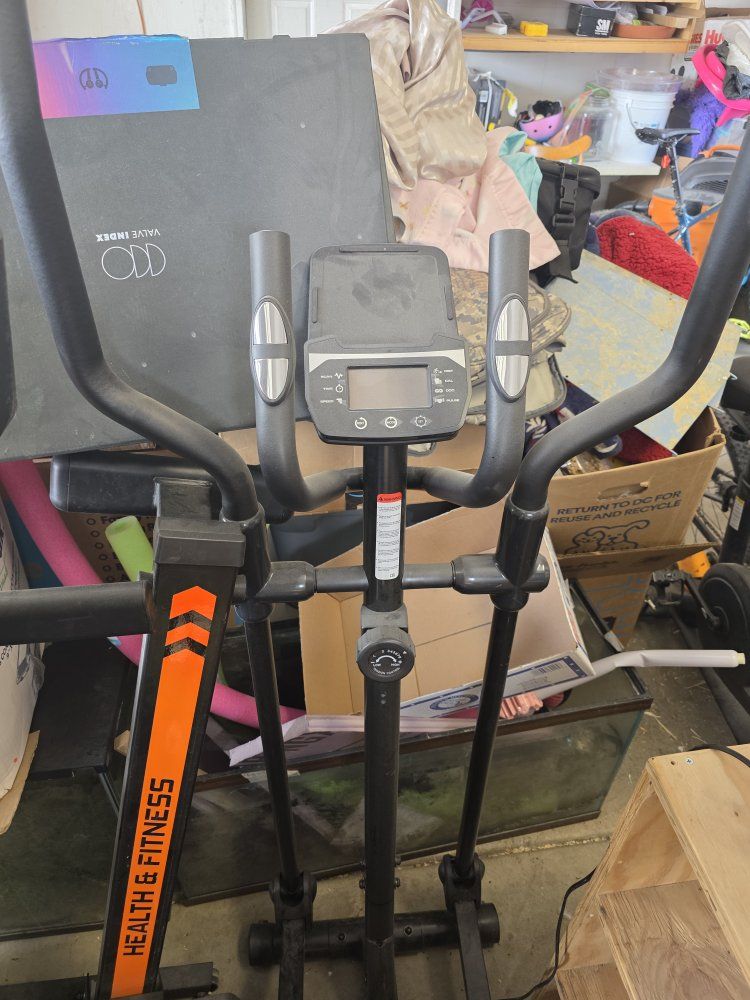 Health & Fitness Elliptical Machine Exercise Equipment