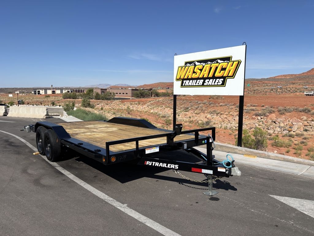 2027 PJ Trailers 8.5X16 5'' Channel Buggy Hauler With Slide in Ramps