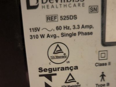 Devilbiss oxygen concentrator 5 liter