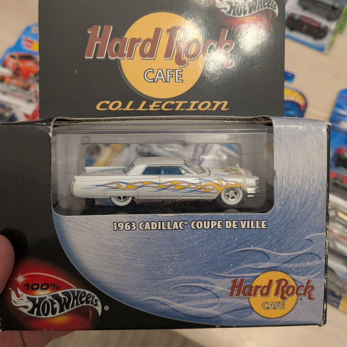 Hotwheels Hard Rock Cafe 1963 Cadillac Coupe De Ville
