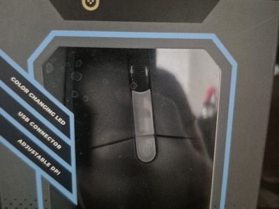 Unlocked LV Universal Wired LED Gaming Mouse - Adjustable DPI