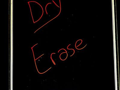 Lighted dry erase sign/message frame