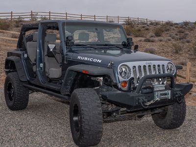 2008 4 door Jeep Rubicon Hard top.