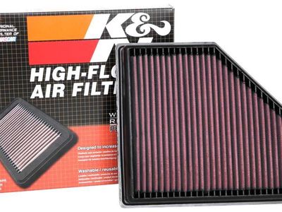 K&N 33-3136 High-Performance Washable Engine Air Filter – BMW / Toyota Supra – New