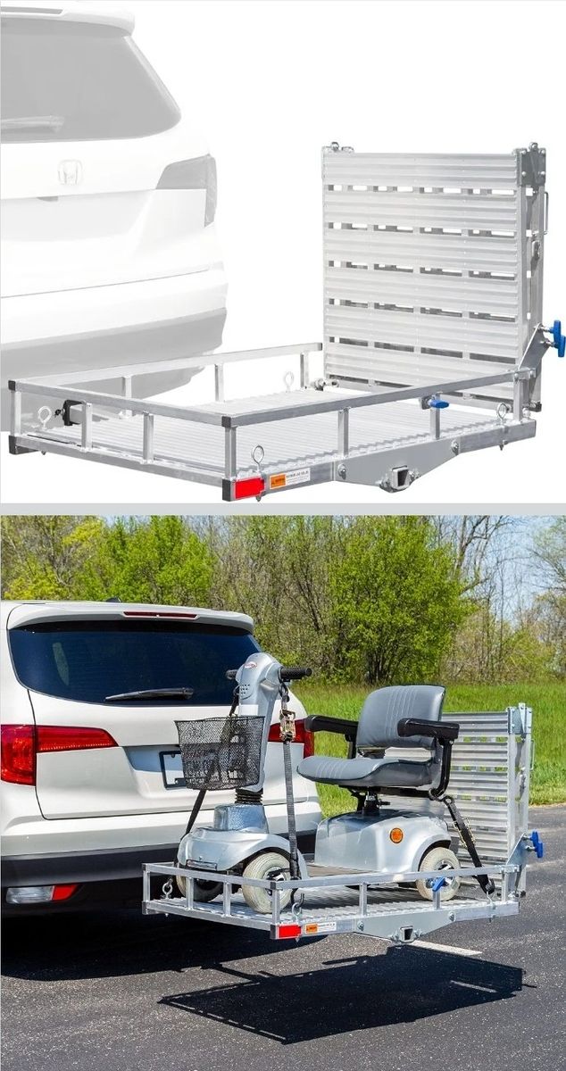 Rage Powersport Products SC500-AF 500lb Capacity Mobility Scooter/Wheelchair Carrier with ramp.