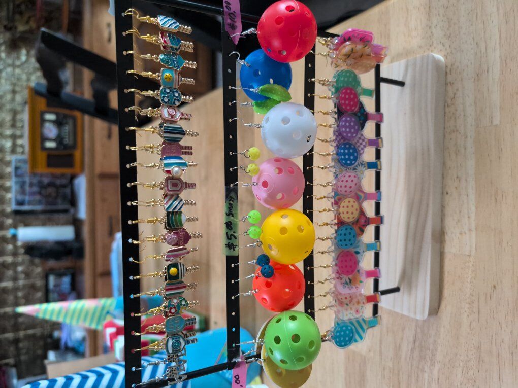 Pickleball earrings