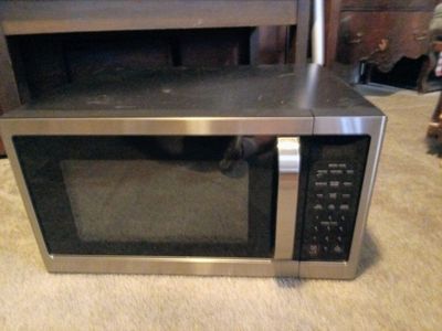 GE Stainless Steel Countertop Microwave Oven - Excellent Condition