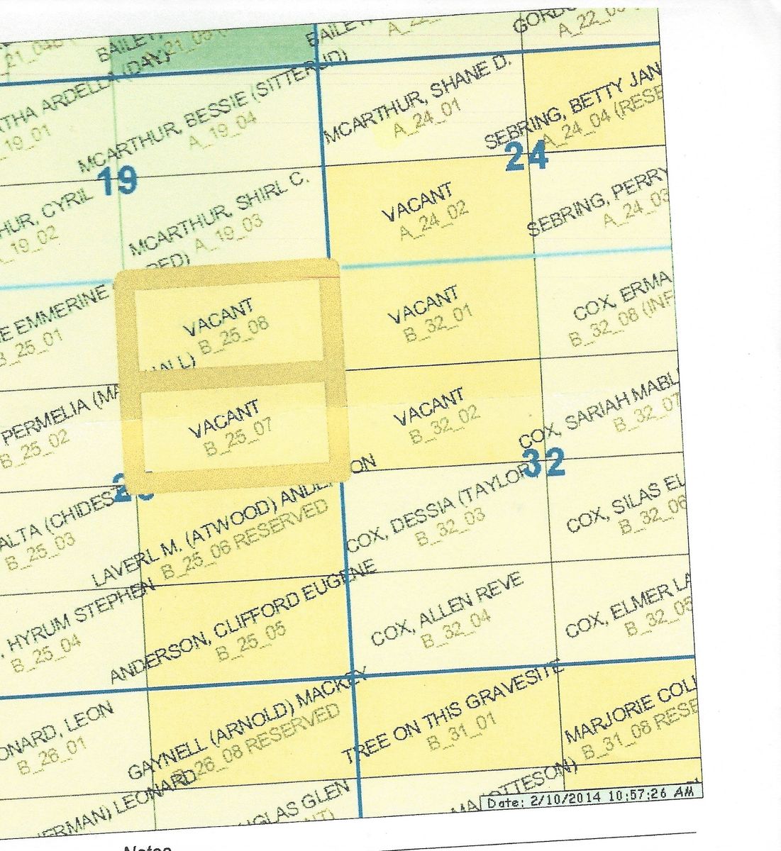 Cemetery Plots