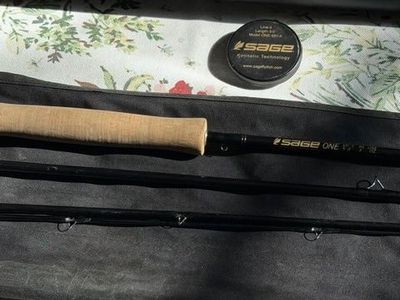 New Sage One 9ft 8 Weight four piece Fly Rod