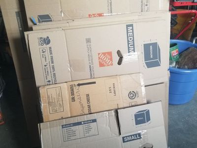 Moving boxes