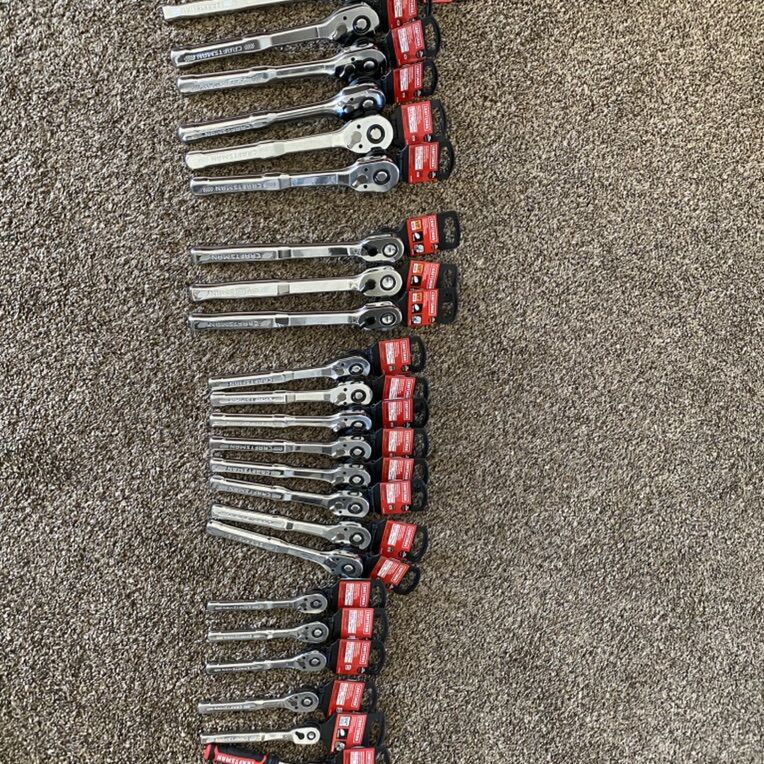 Craftsman Low Profile Ratchet 1/4 3/8 1/2 Flex