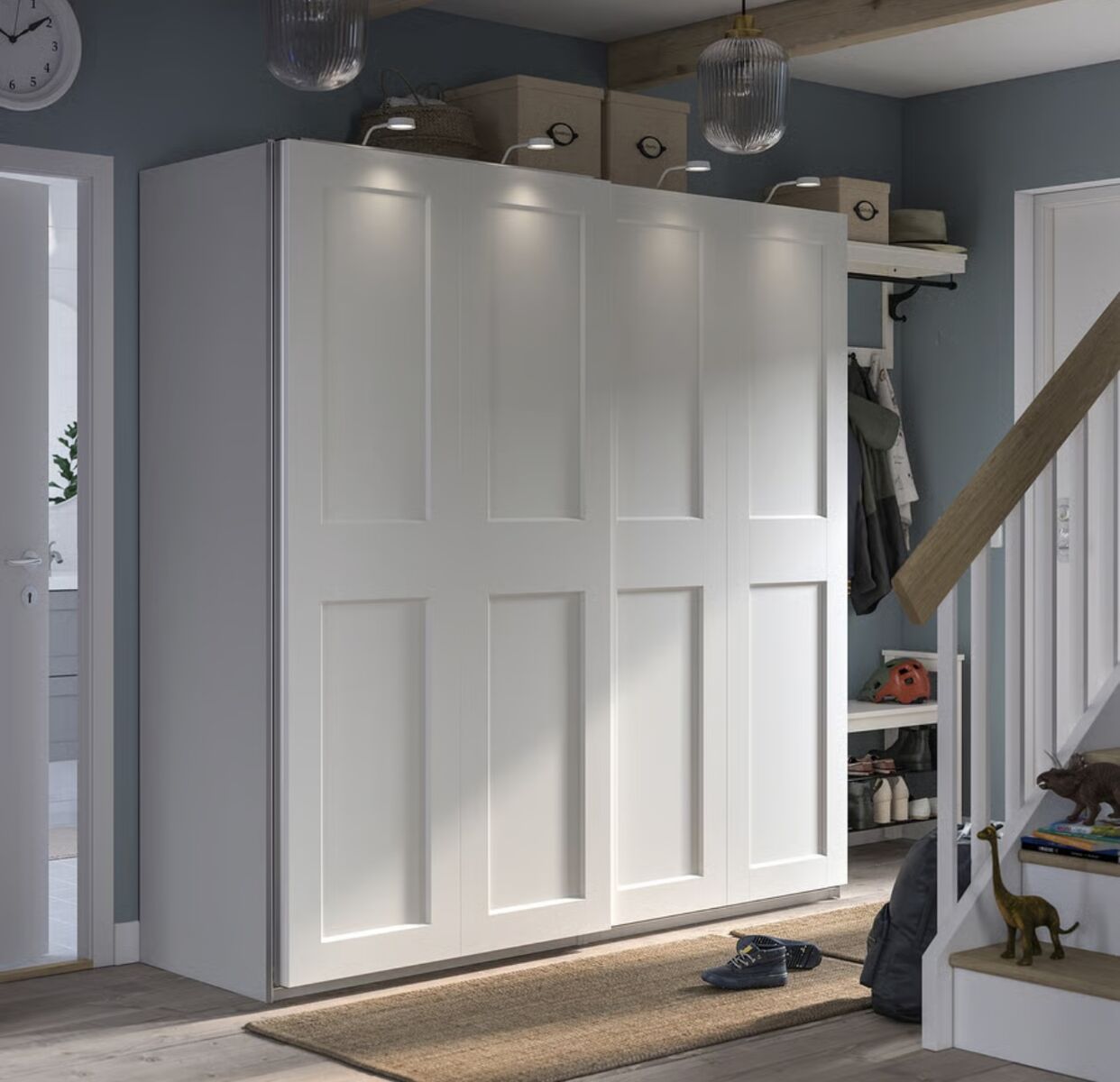 Grimo Closet Cabinets (x4)