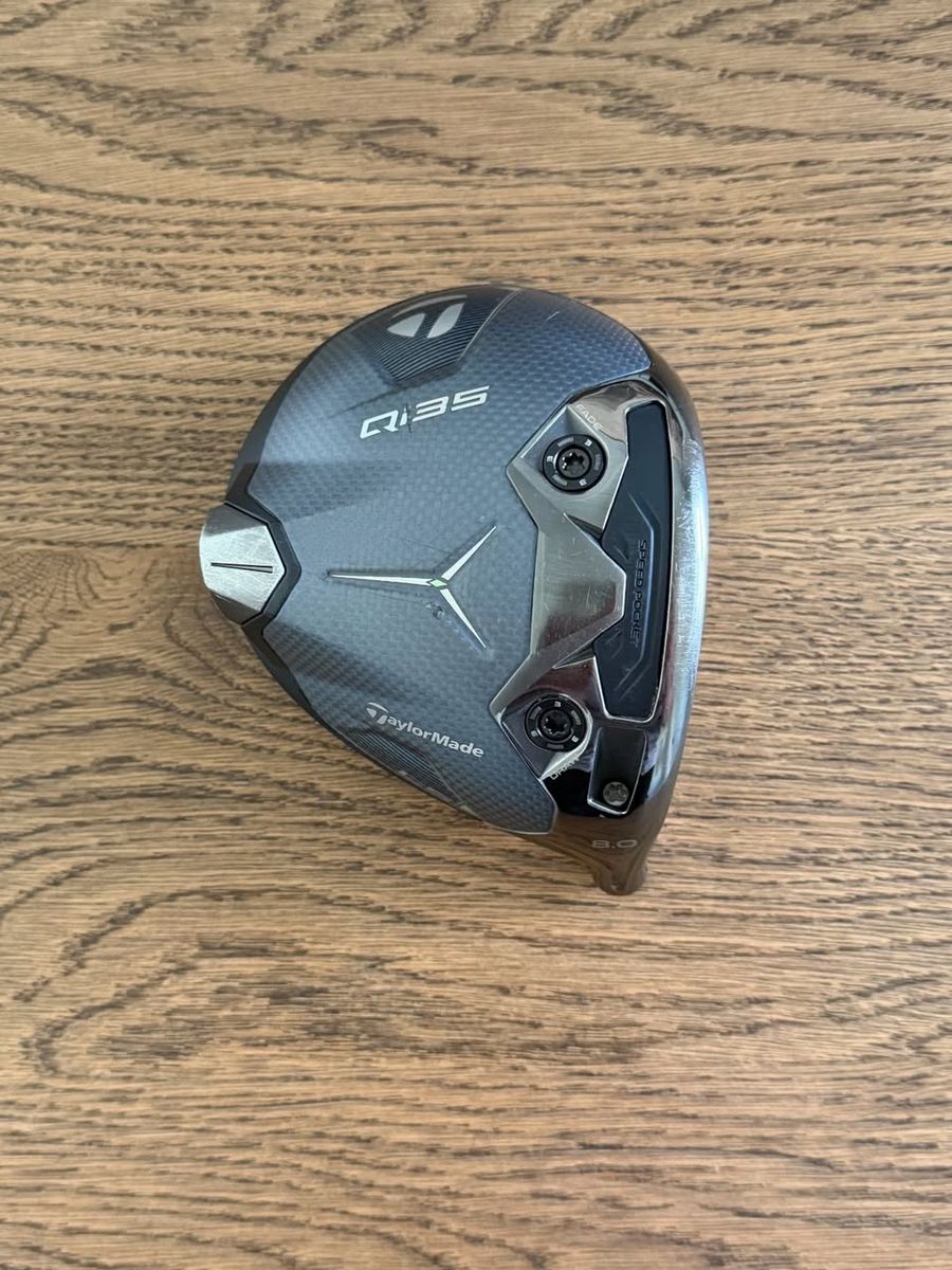 TaylorMade Qi35 Driver Head Only 8.0° RH Golf Club Head Excellent Shape