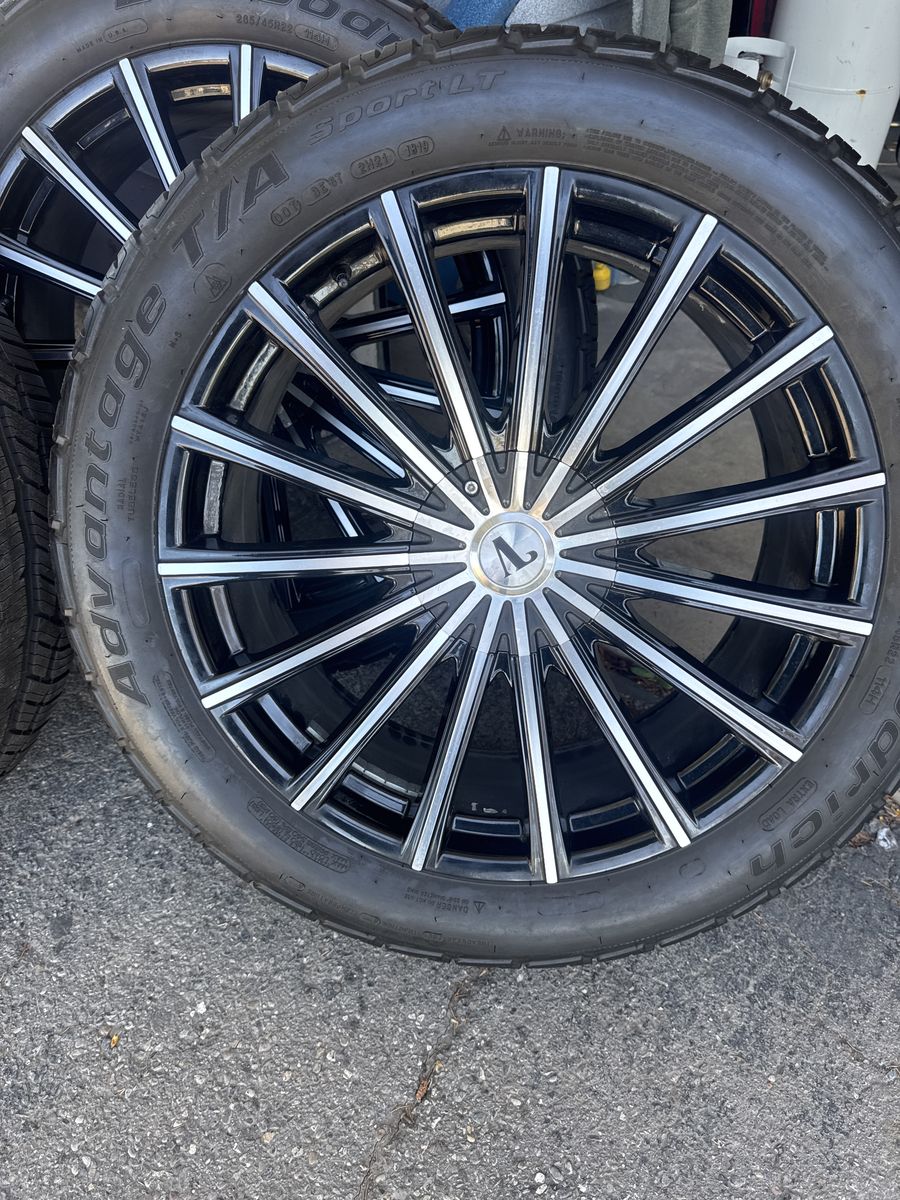 Set Of Tire And Wheels