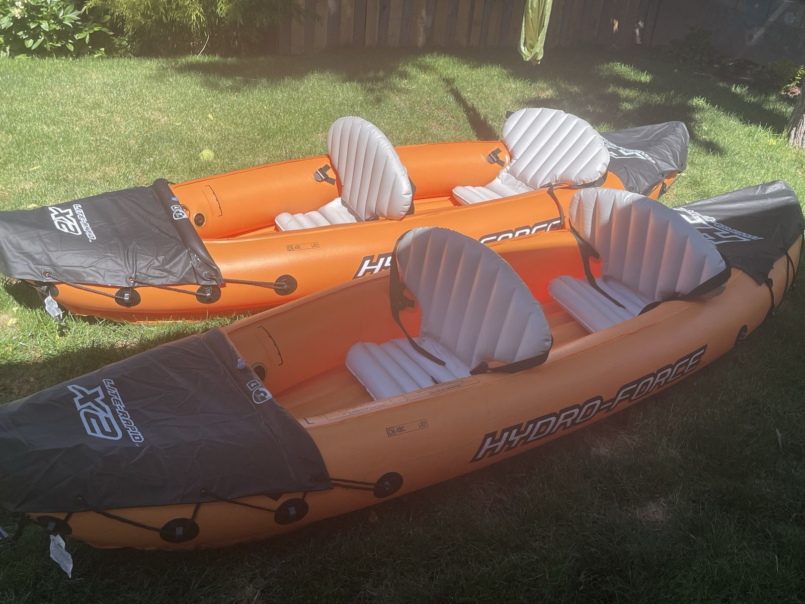 Inflatable 2 seat kayak