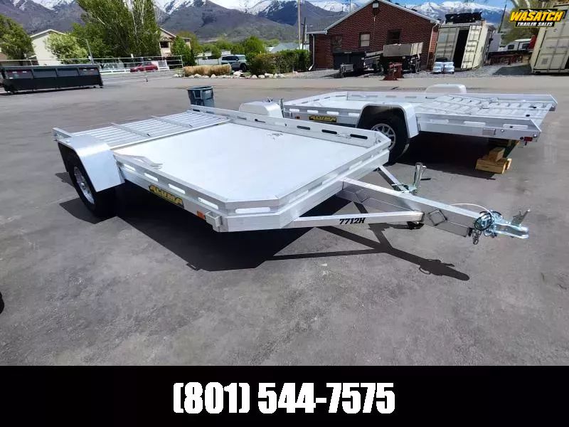 2026 Aluma 7712H (6.5X12) Aluminum Utility Trailer