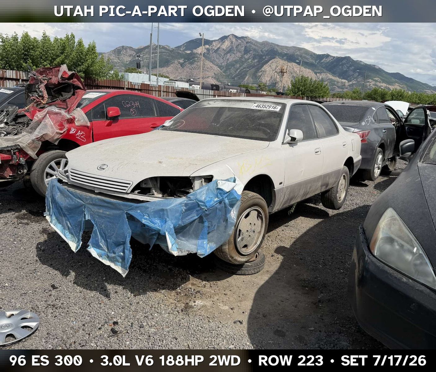 1996 Lexus ES 300 Parts - UTPAP Ogden
