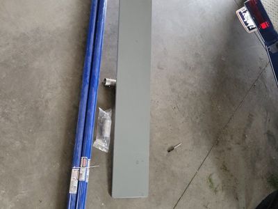 New unused concrete float