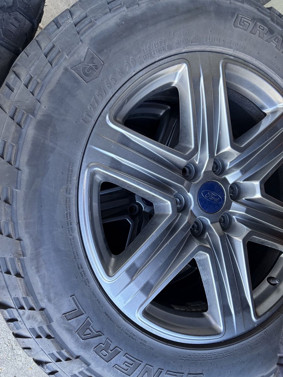 F150 20" Wheels And Tires