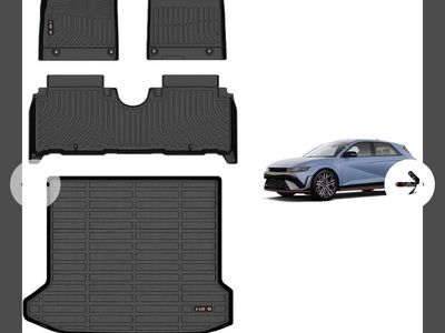 All-Weather TPE Floor Mats for Hyundai Ioniq 5 (2025) - Custom Fit & Waterproof