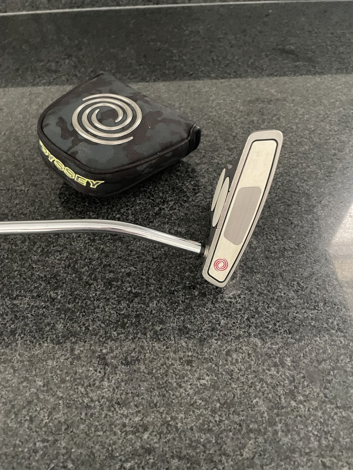 Odyessy 2-ball Mallet Head Putter for left hand