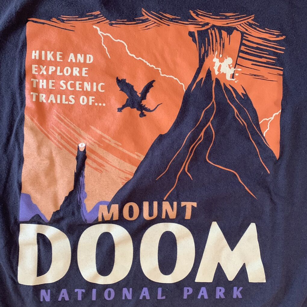 Lord of the Rings Mt Doom National Park By SNORG