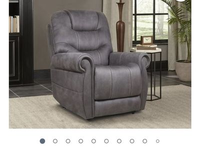 Wallace Dual Motor Layflat Recliner Lift Chair with Power Headrest and Lumbar